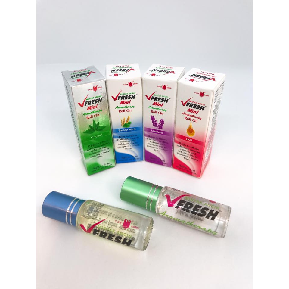 Dầu Lăn Thảo Dược VFRESH 5 hương - 4ml Indonexia | BigBuy360 - bigbuy360.vn
