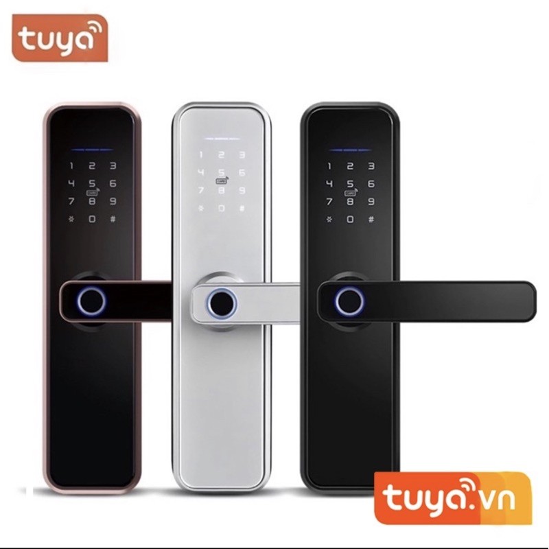 Khóa Cửa Wifi Thông Minh Điều Khiển Qua App Tuya SHP-DL7DC (Tiếng Việt)