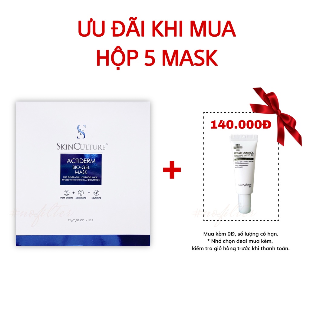 [1 MIẾNG] Mặt Nạ Phục Hồi Da Actiderm Bio-Gel Skinculture Chính Hãng