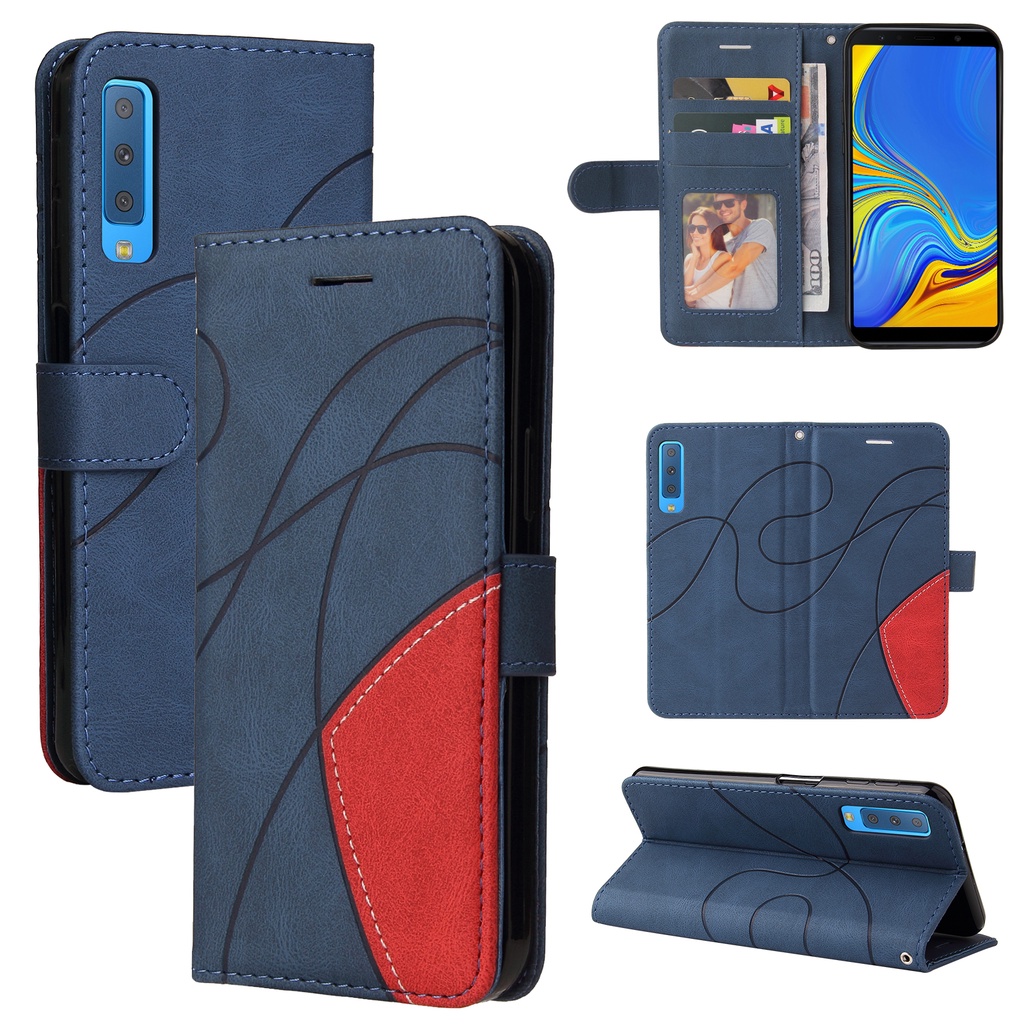 Case for Samsung Galaxy A7 2018 / A750 SS Ốp Ốp Bao Da Điện Thoại Cho