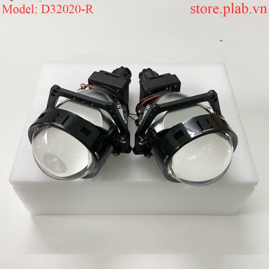 Đèn LED bi cầu ô tô 3 inch công suất lớn 50W/65W (COS/PHA) | Trợ Cos với ánh sáng rộng – Đuôi xoáy dễ lắp đặt