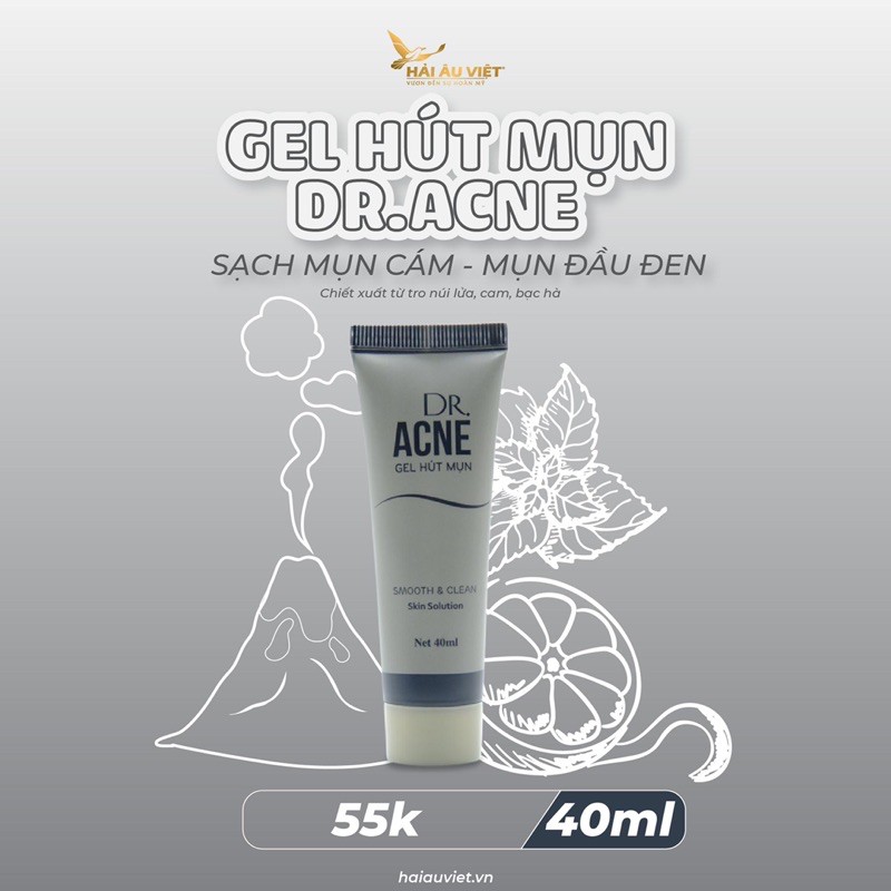 [Gel Hút MỤN Dr ACNE--Hàng cao cấp Chính hãng]