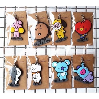 [CÓ SẴN] Móc khoá cao su BT21