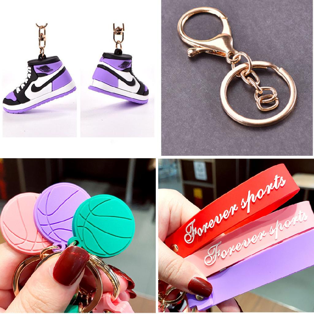 Móc chìa khóa móc trang trí túi xách balo hình giày thể thao phong cách