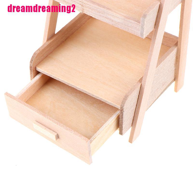 Giá Đỡ Chậu Hoa Bằng Gỗ Tỉ Lệ 1: 12 Trang Trí Nhà Búp