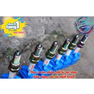 Bugi 3 chấu bạch kim MC Racing