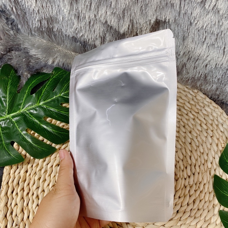 1KG túi Zip bạc đủ size đựng khô, hoa quả sấy, đựng bột