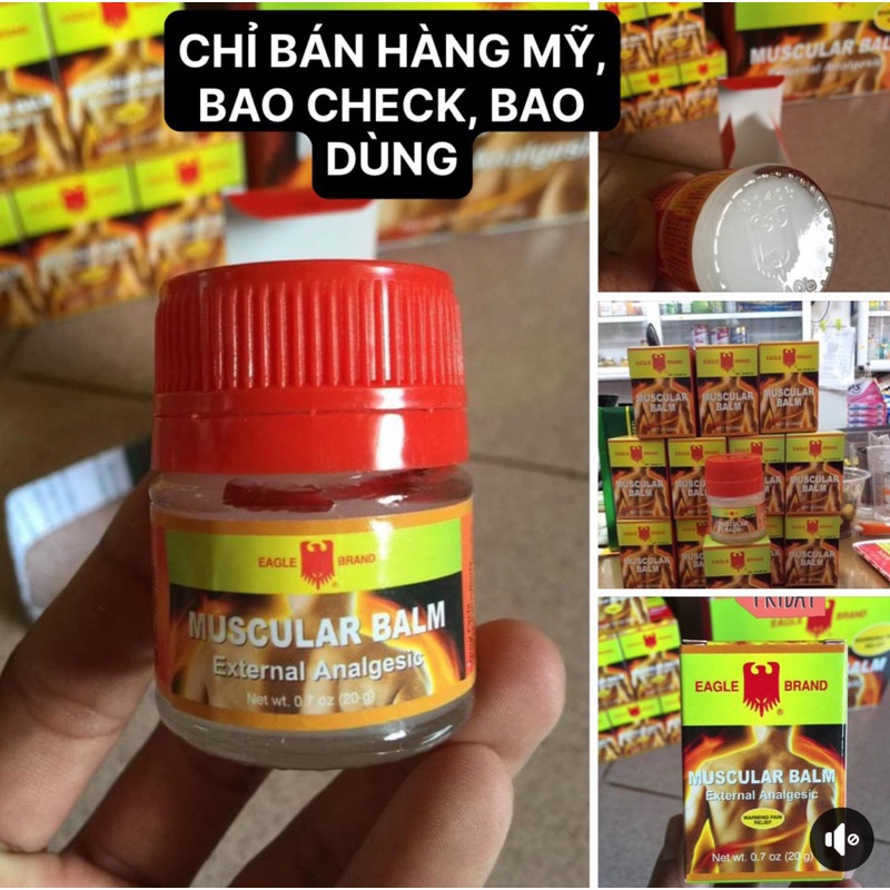 DẦU NÓNG MỸ MUSULAR 20GR