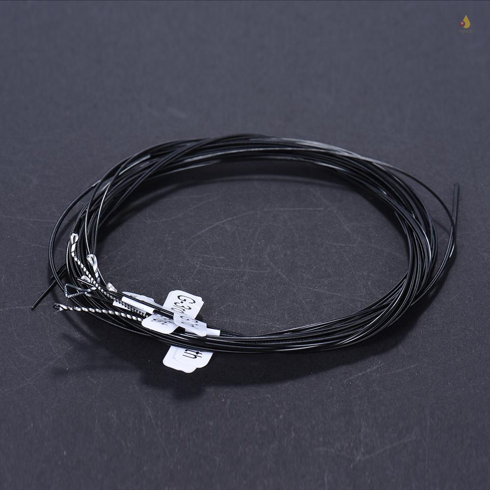 Set 6 Dây Đàn Guitar Cổ Điển AC136BK-H (.0285-.044) Bằng Chất Liệu Nylon Màu Đen