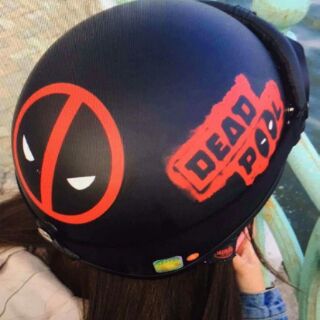 Mũ Phượt Deadpool NTMax chính hãng