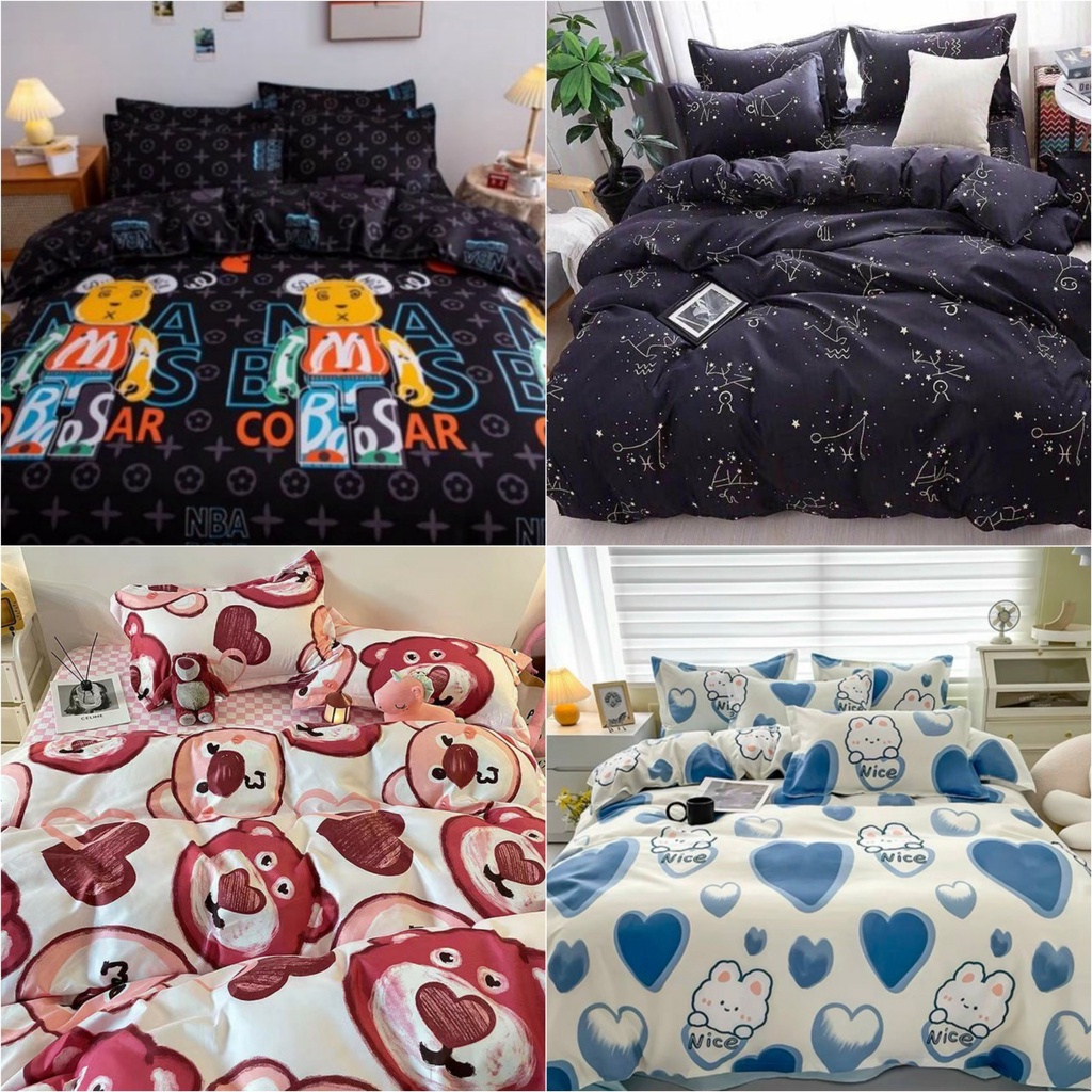 Vỏ chăn,mền cotton poly 1m9x2m1,lồng được ruột,được chọn mẫu