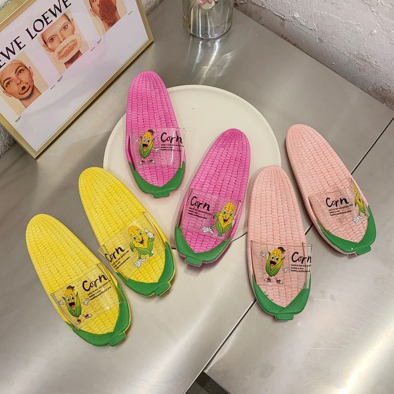 [XẢ KHO] (S19) DÉP lê nữ hình BẮP NGÔ