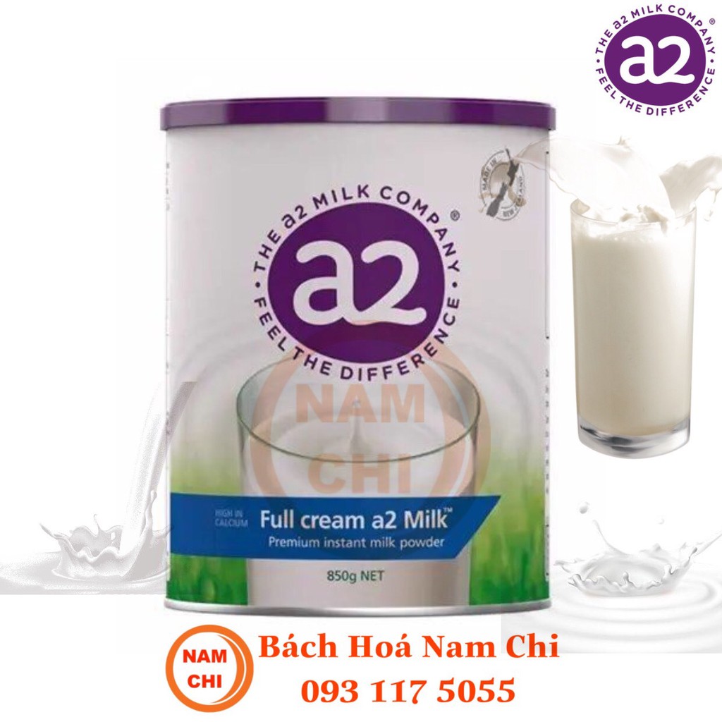 [LON 850g] Sữa Bột A2 Nguyên Kem - Nhập Khẩu Úc