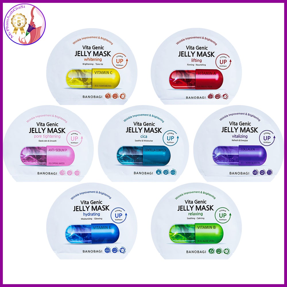 Mặt nạ Banobagi Vita Genic dưỡng trắng và làm căng mịn da 30ml Hàn Quốc
