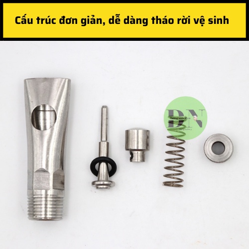 Núm uống nước tự động cho heo nhiều loại inox 304