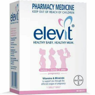 [ĐỦ BILL] Thuốc bổ cho bà bầu Elevit Úc