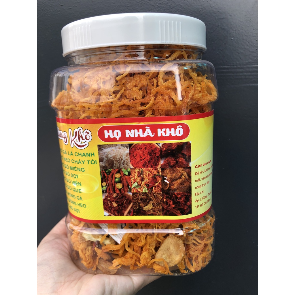 Hộp 500gram Khô gà bơ tỏi 💥 GIÁ RẺ 💥 siêu chất lượng | BigBuy360 - bigbuy360.vn