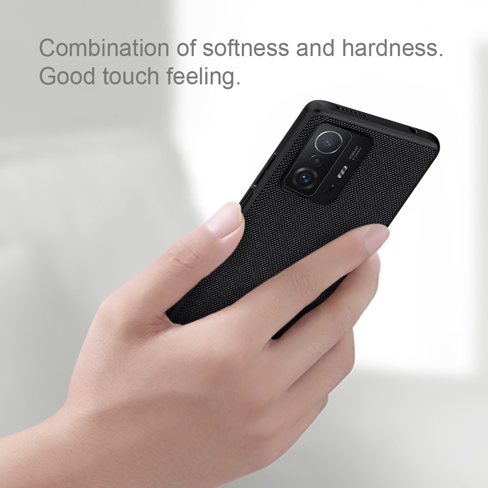Ốp điện thoại NILLKIN bằng TPU + PC siêu mỏng chất lượng cao cho Xiaomi Mi10T Mi11T Mi 10T 11T Pro 5G