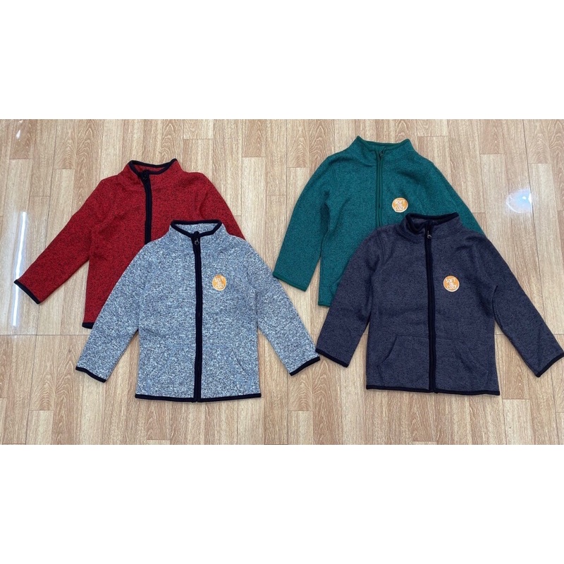 Áo khoác nỉ bông bé trai jumping size 1y-3Y satsunkid form hơi to