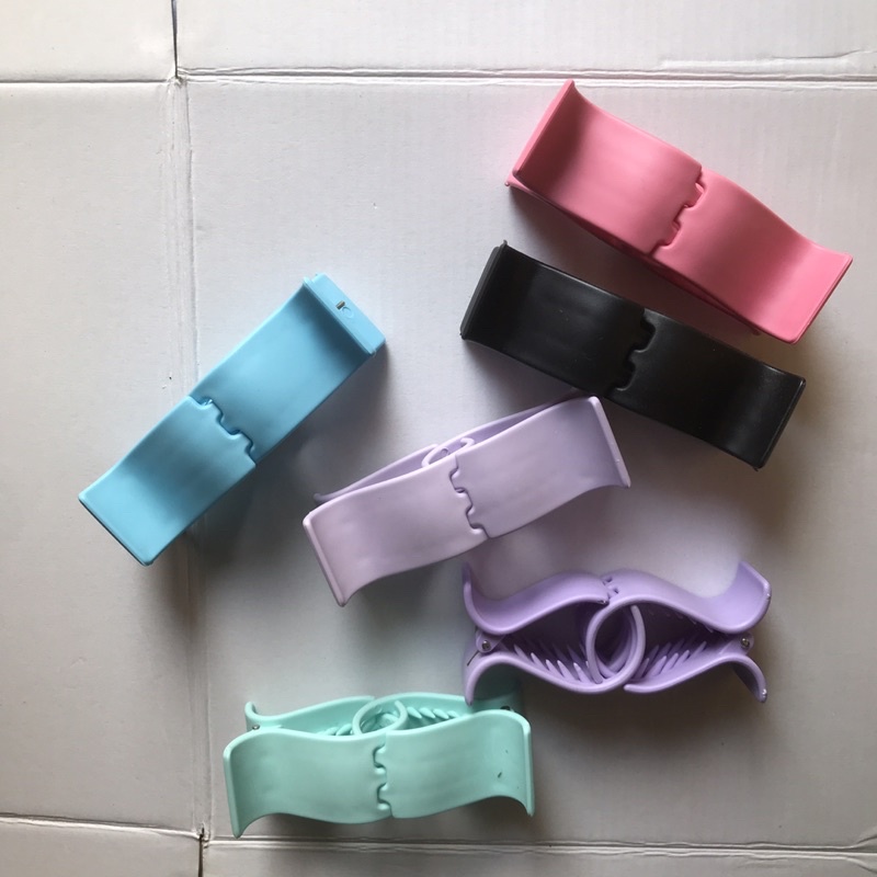 Kẹp tóc càng cua 5 răng nhiều màu sắc xinh xắn cho nữ CMHM06