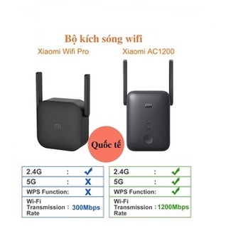 Kích sóng wifi Xiaomi AC1200 Mi wifi range extender bản quốc tế