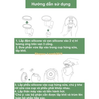 Máy hút sữa không dây dạng cup OIDIRE