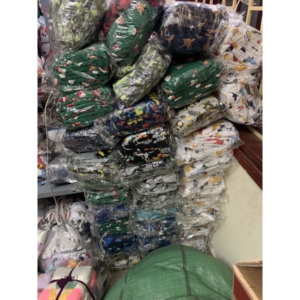 Bộ nỉ bông xuất dư cho bé trai bé gái