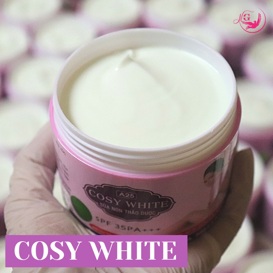 Kem ủ trắng da toàn thân sữa non thảo dược Cosy White A25 400gr