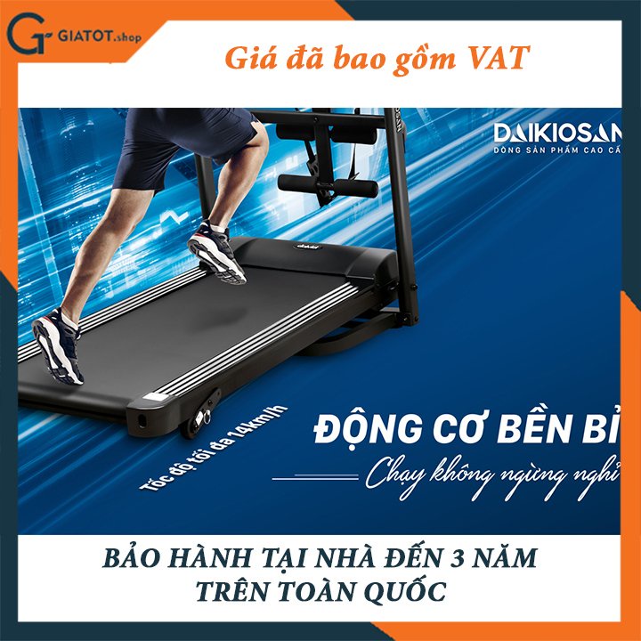 Máy chạy bộ đa năng chính hãng Daikiosan DVCB-00002