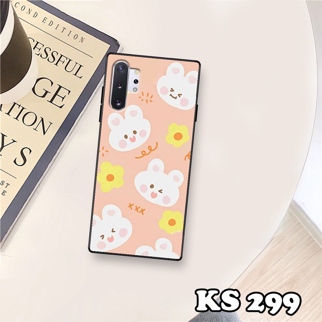 Ốp lưng Samsung Note 10 - Samsung Note 10 Plus - Samsung Note 10 Lite - Ốp in hình Gấu&amp;Thỏ siêu xinh - Chất liệu TPU