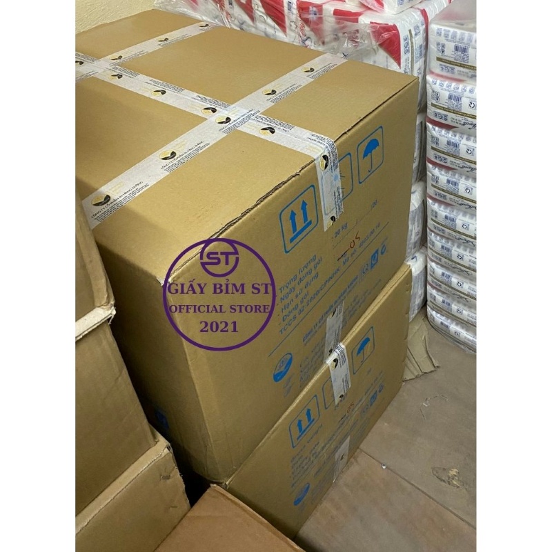Giấy ăn cân Hàng Không vuông 2 lớp x 450 tờ loại cao cấp cho nhà hàng, quán cafe, quán ăn