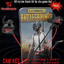 [PRO CHUYÊN GAME] Tai Nghe Chơi Game Nhét Tai Có ai nghe Gaming có mic G901 Jack 3.5mm; tai nghe chơi pubg, game mobil