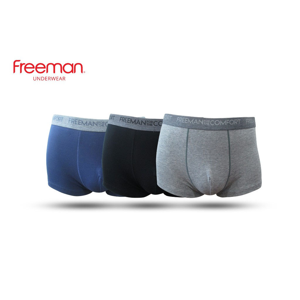 [Mã FAMALLT5 giảm 15% đơn 150K] [FREEMAN] Combo 3 quần boxer nam 520