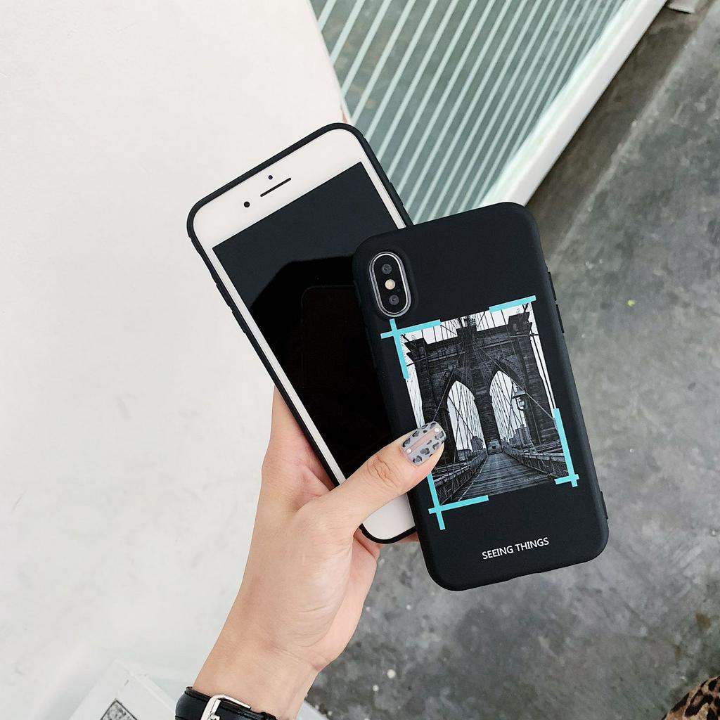 Ốp điện thoại mềm họa tiết tranh sơn dầu cho iPhone 7/8 Plus/X/XS/XS/XS MAX/11/11 PRO/11 Pro MAX/SE2/12