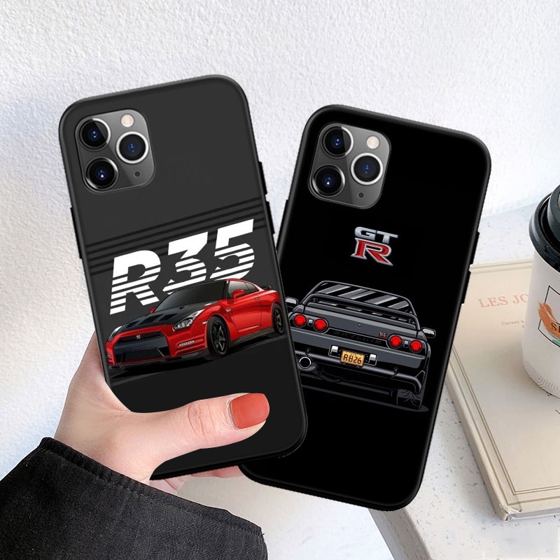 Ốp Điện Thoại In Hình Xe Hơi JDM GTR Cho iPhone 5 5S 6 6S 7 8 11 Pro Max Plus SE XR HH81