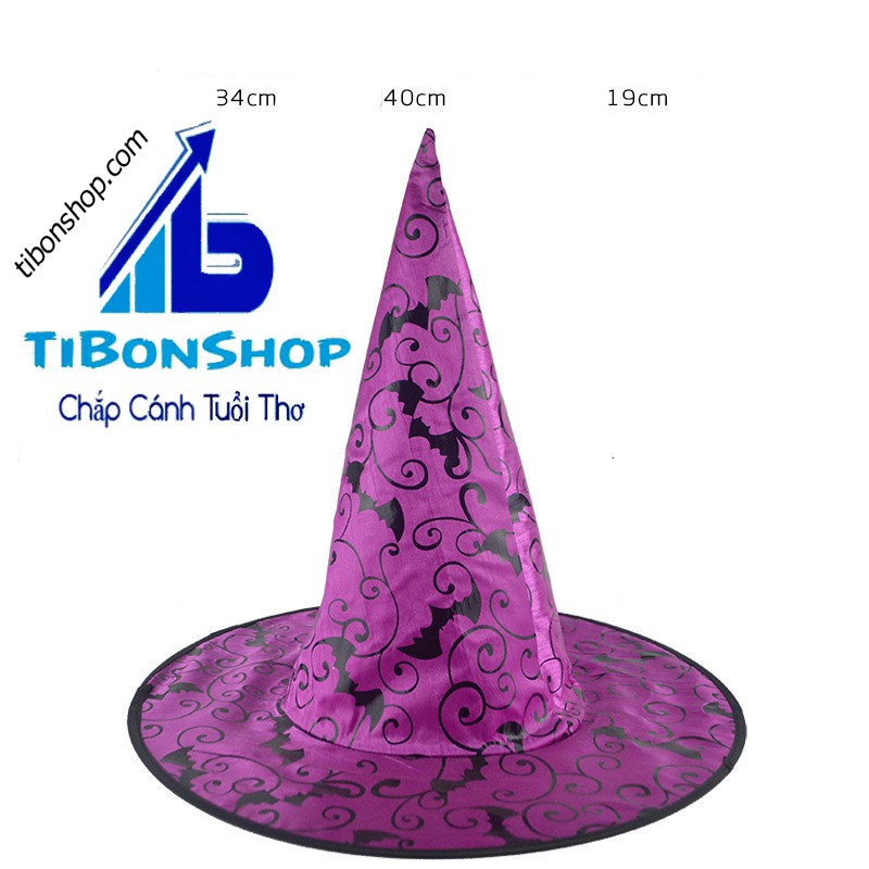 Halloween-Nón Phù Thủy-Trang Phục hóa Trang 1