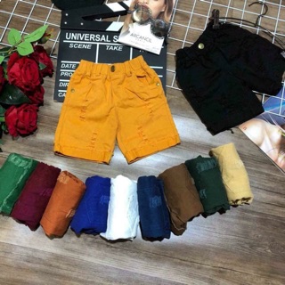 Combo 4 quần kaki bé trai