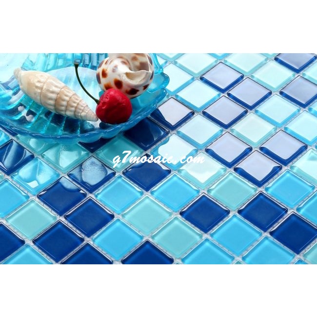 Vỉ gạch mosaic thủy tinh G725-16