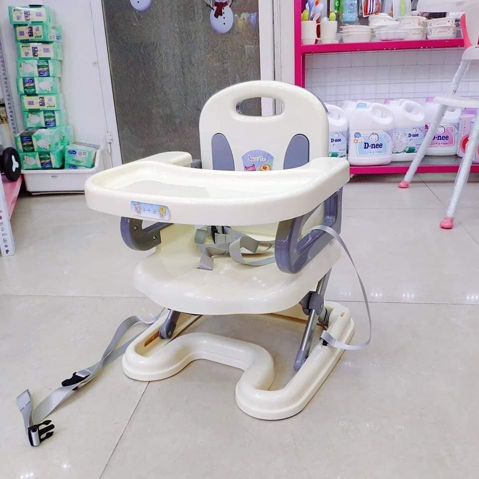 Ghế ăn dặm AB gấp gọn điều chỉnh độ cao cho bé siêu tiện lợi