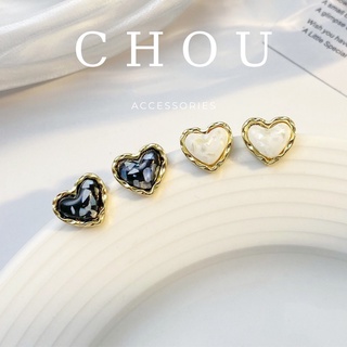Bông tai trái tim | chou accessories |
