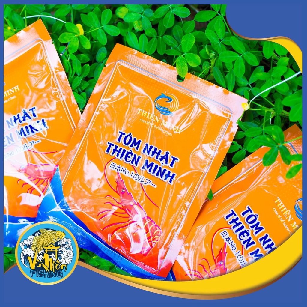 MỒI CÂU CÁ  Bột Tôm Nhật Thiên Minh  - VŨ MÔN NINH BÌNH