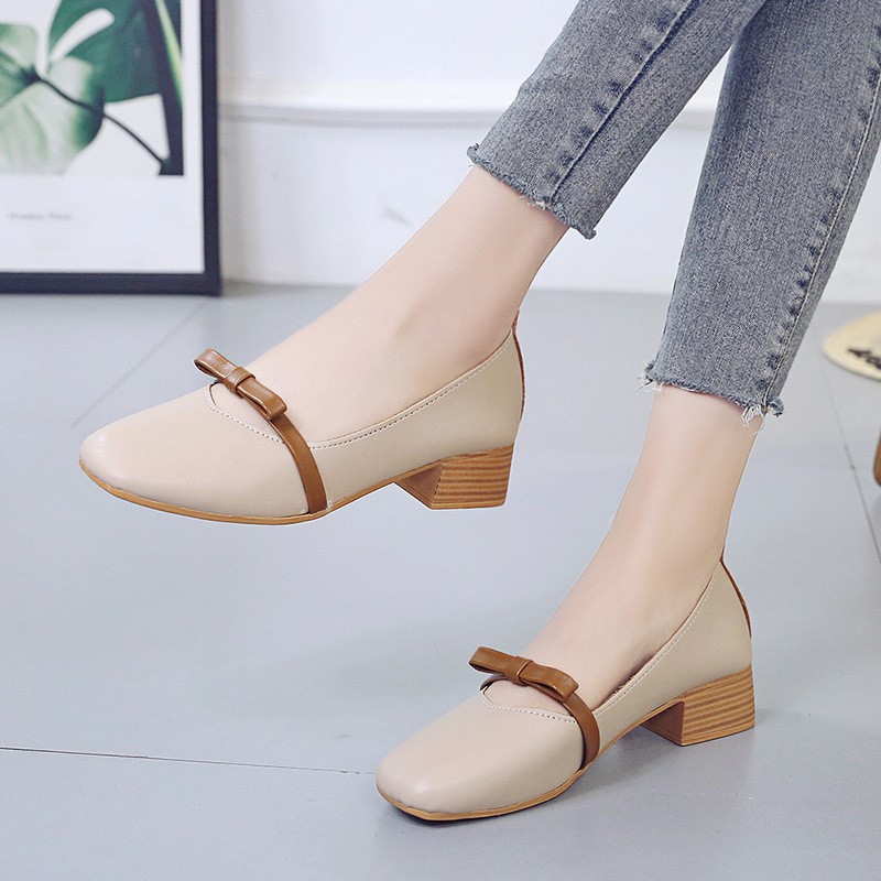 Giày tiểu thư phong cách đơn giản sang trọng quí phái dễ kết hợp đồ V191 | BigBuy360 - bigbuy360.vn