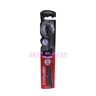 Bàn chải đánh răng Colgate 360 Charcoal Spiral