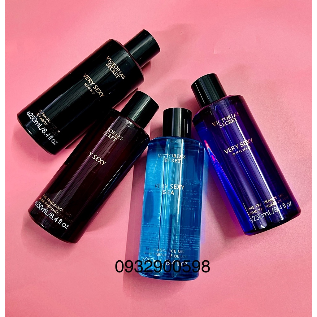 Xịt toàn thân body mist VIC 250ml bst VERY SEXY