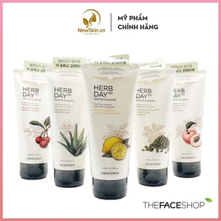Sữa rửa mặt The Face Shop Herb Day 365 Master Blending Foaming Cleanser 170ml