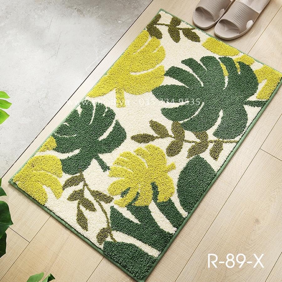 Thảm chùi chân 3D siêu xinh thấm hút nước tốt,mặt sau chống trơn trượt -> kt 40x60