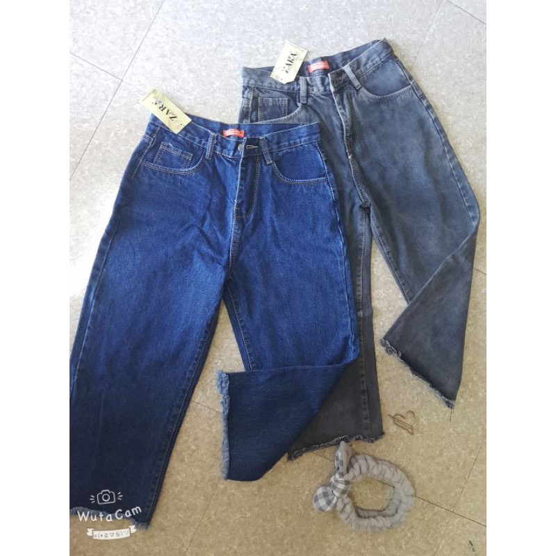 quần jean ống rộng 9tấc