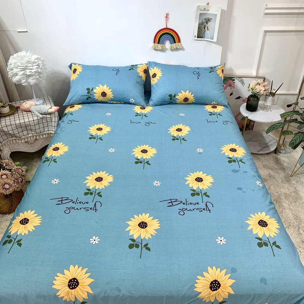 Bộ ga gối cotton 100% lidaco