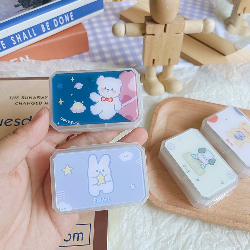 Khay Gương Mini Thú Xịn - Case Đựng Lens