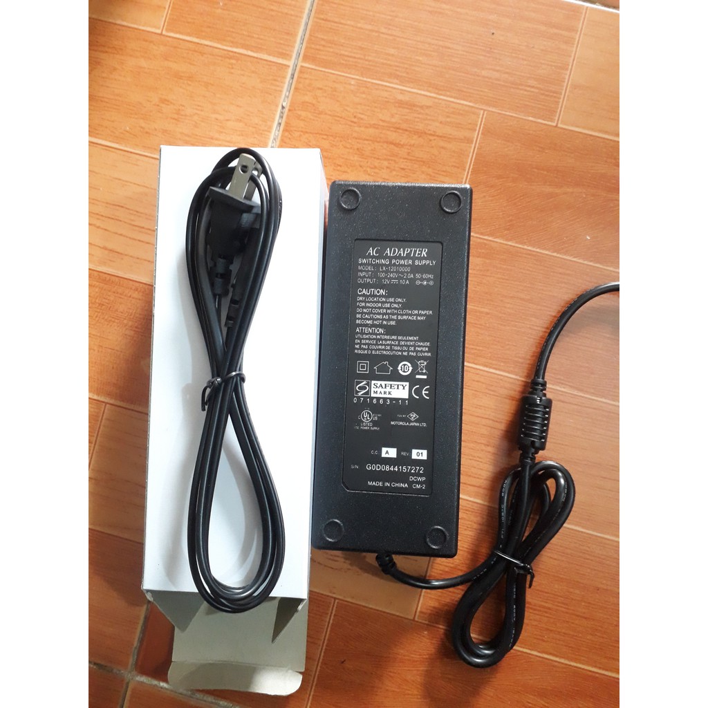 Nguồn 12V 10A, 12V10A hàng chuẩn